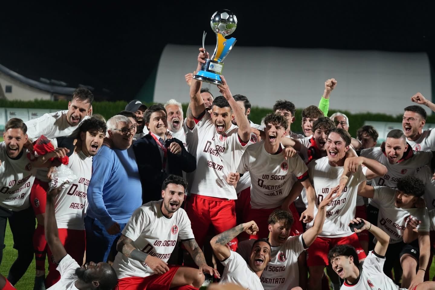 I festeggiamenti della Pavonese (Credits: Pavonese)